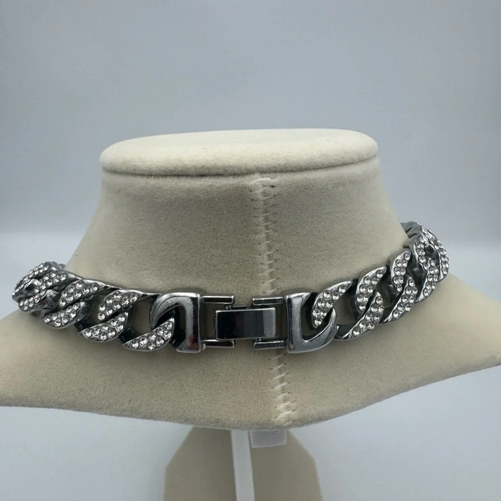 Pokemon Iced Out‎ Gengar Pendant Necklace with Diamond Cuban Chain HIGH QUALITY